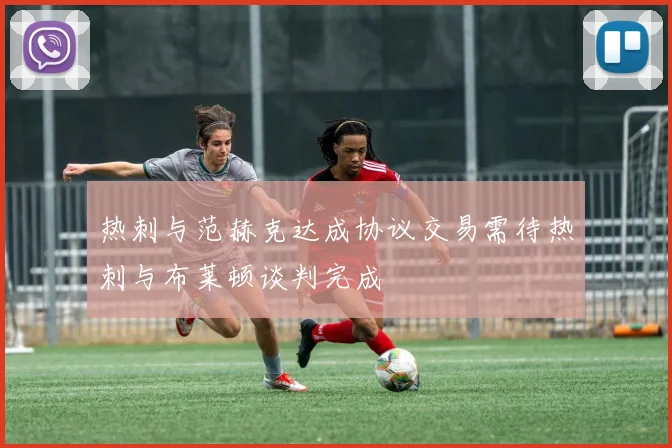 热刺与范赫克达成协议交易需待热刺与布莱顿谈判完成